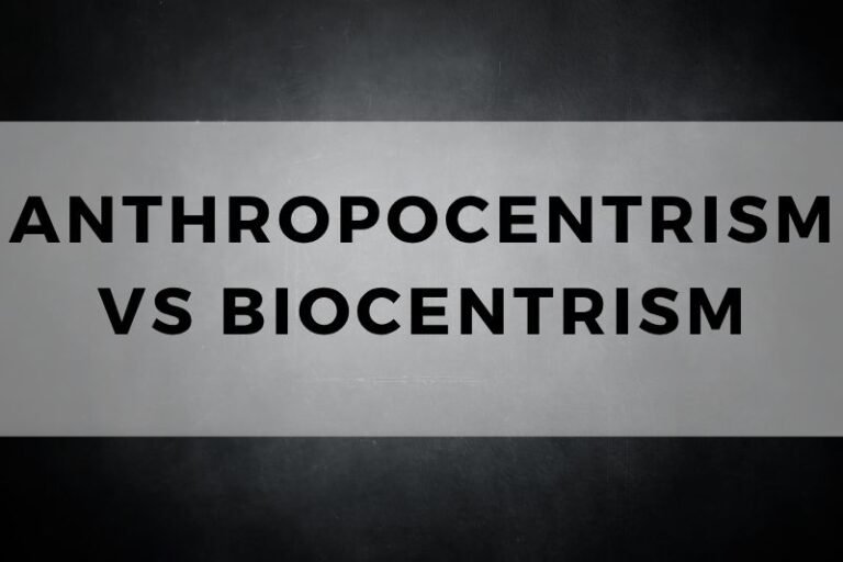 Anthropocentrism vs Biocentrism: Analyzing Differences 