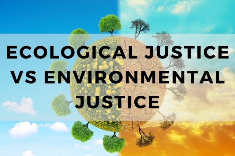 Ecological Justice vs Environmental Justice: A Comparison